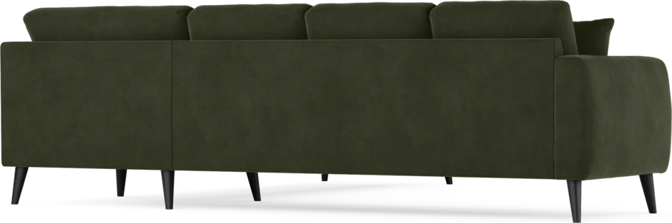 Eden - Hörnsoffa, 3+3-sits - Grön