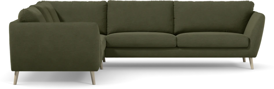 Madison Lux - Hörnsoffa 2+3-sits, hörn 1 - Grön