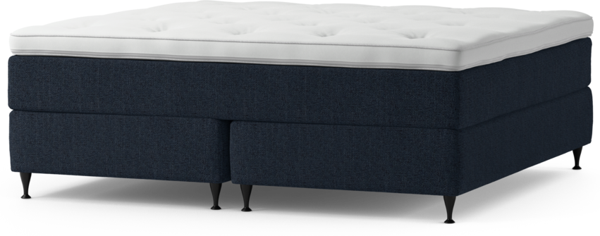 Delux Dream - Kontinentalsäng, dubbelsäng med bäddmadrass och sängben