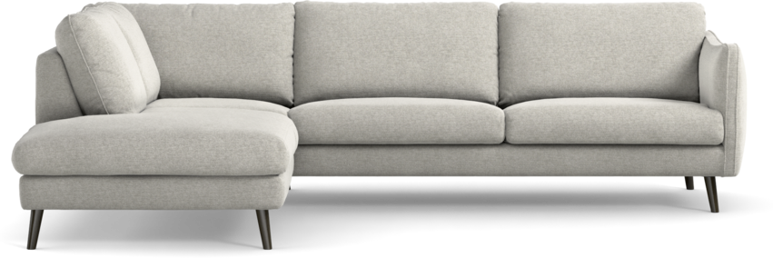 Madison - 3-sits soffa med divan vänster - Grå