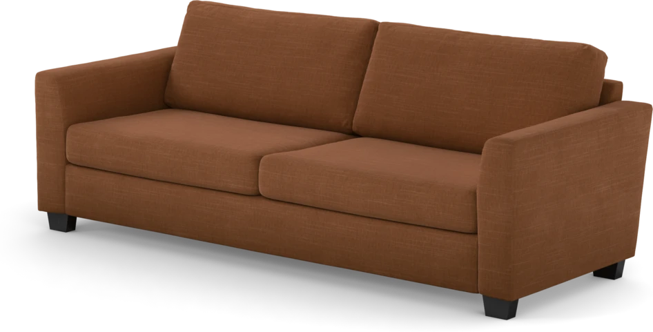 Friday - 3-sits soffa - Orange