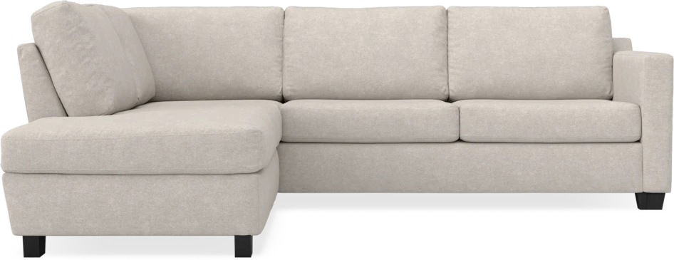 Friday - 2,5-sits soffa med divan vänster - Grå