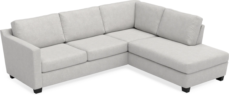Friday - 2,5-sits soffa med divan höger - Grå