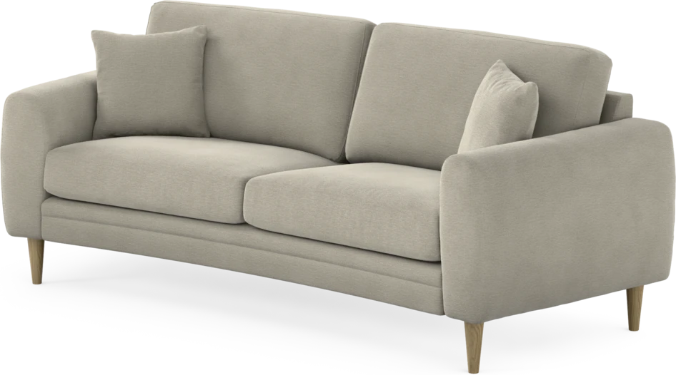 Eden - 2,5-sits soffa svängd - Brun