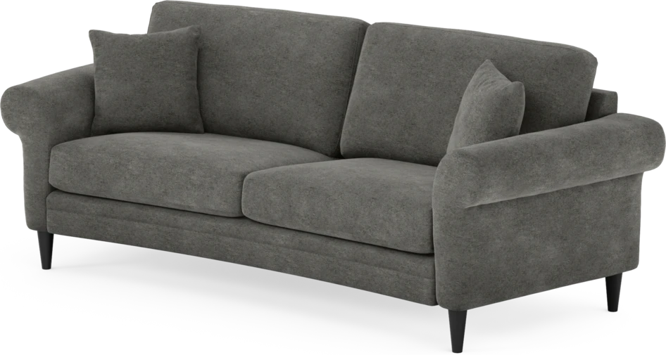 Eden - 2,5-sits soffa svängd - Grå