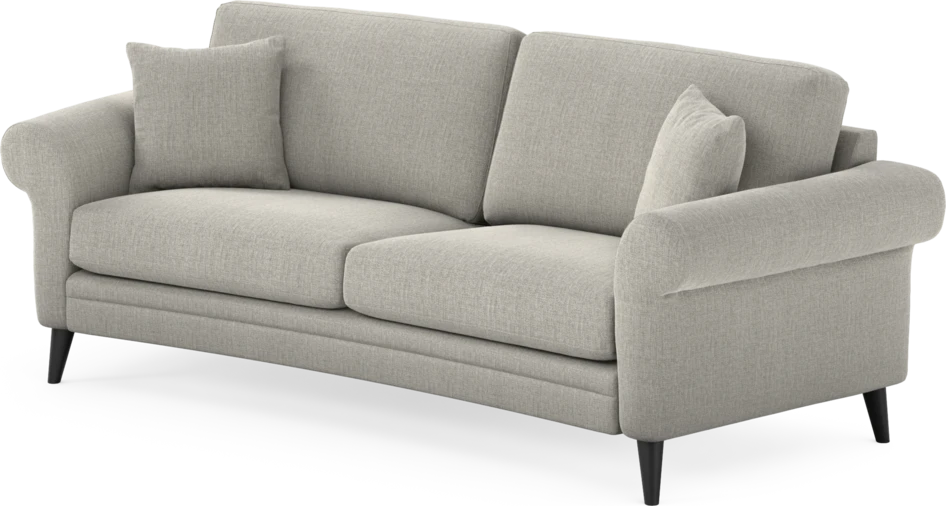Eden - 2,5-sits soffa svängd - Grå