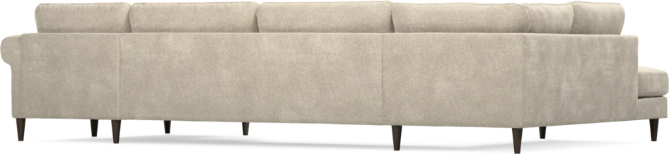 Bridge - 3-sits soffa med divan vänster och schäslong höger - Beige