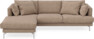 Harper - 3-sits soffa XL med schäslong vänster - Beige