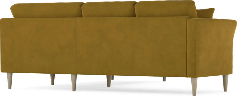 Eden - Hörnsoffa, 2+2-sits - Gul