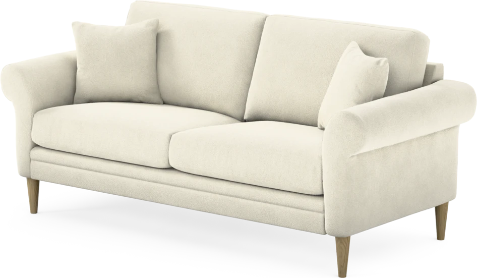 Eden - 2,5-sits soffa - Vit
