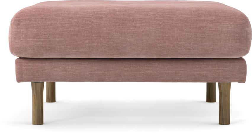 Willow - Fotpall, fast klädsel - Rosa