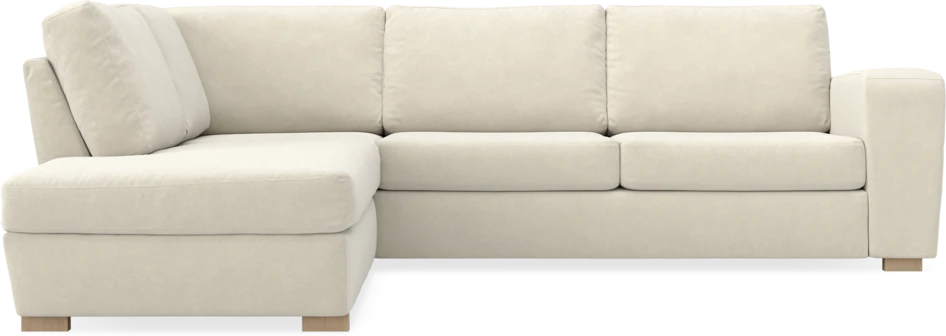 Friday - 2,5-sits soffa med divan vänster - Beige