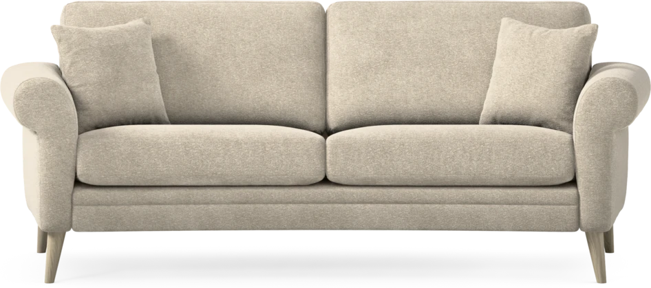 Eden - 2,5-sits soffa svängd - Beige