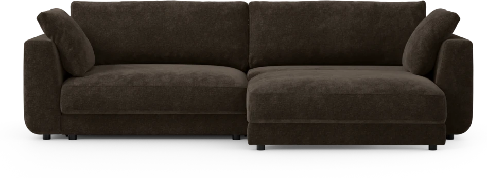 Amie - Bäddsoffa 4-sits - Brun