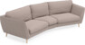 Madison - 3-sits soffa svängd, 90 cm - Beige