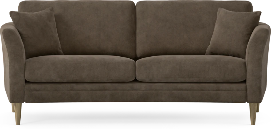 Eden - 2,5-sits soffa svängd - Brun