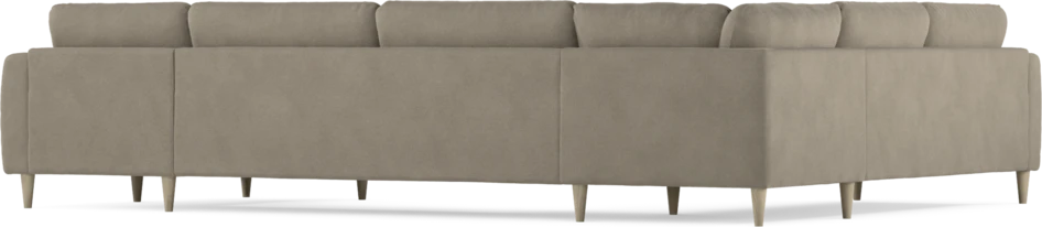 Bridge - Hörnsoffa, 2+3-sits med schäslong höger - Beige