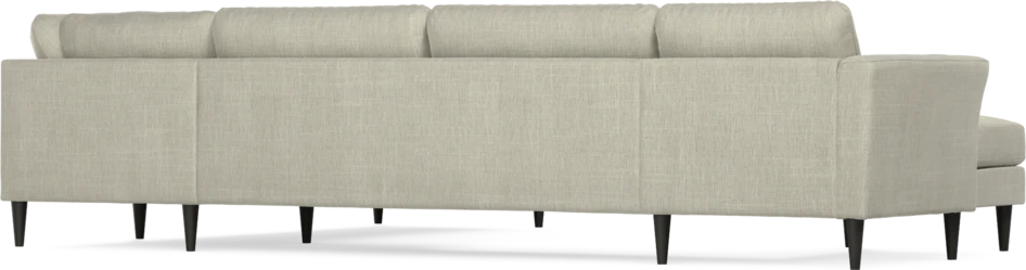 Bridge - Hörnsoffa, 3+2-sits med schäslong vänster - Beige