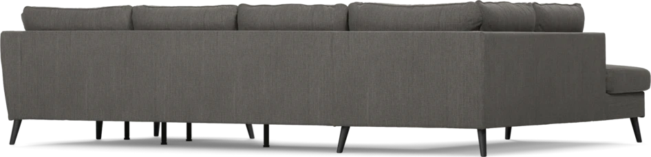 County - 3-sits soffa med divan vänster och schäslong höger - Brun