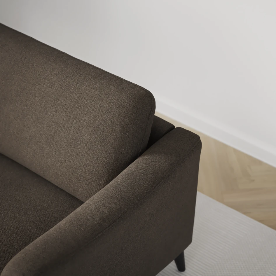 Bridge - 4-sits soffa - Brun