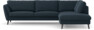 Madison Lux - 3-sits soffa med divan höger - Blå