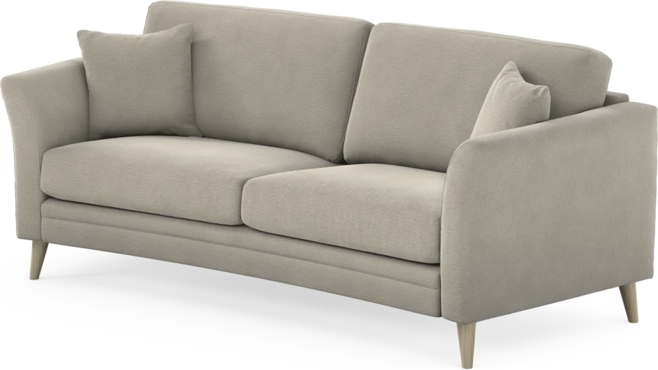 Eden - 2,5-sits soffa svängd - Brun