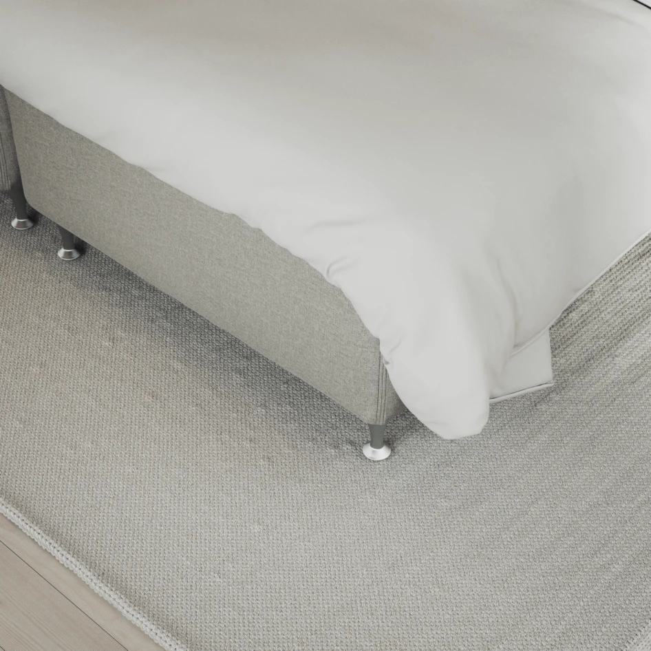 Delux Pikerad XL - Sänggavel, 90-210 cm - Grå