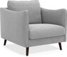 Madison Lux - Fåtölj, 70 cm - Grå