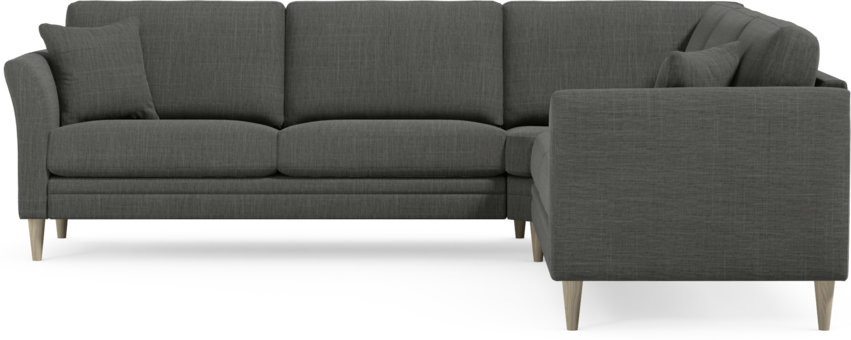 Eden - Hörnsoffa, 2,5+2,5-sits - Grå