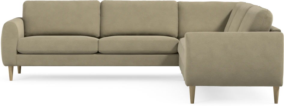Bridge - Hörnsoffa, 3+3-sits - Beige