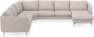 Madison - Hörnsoffa med schäslong höger - Beige