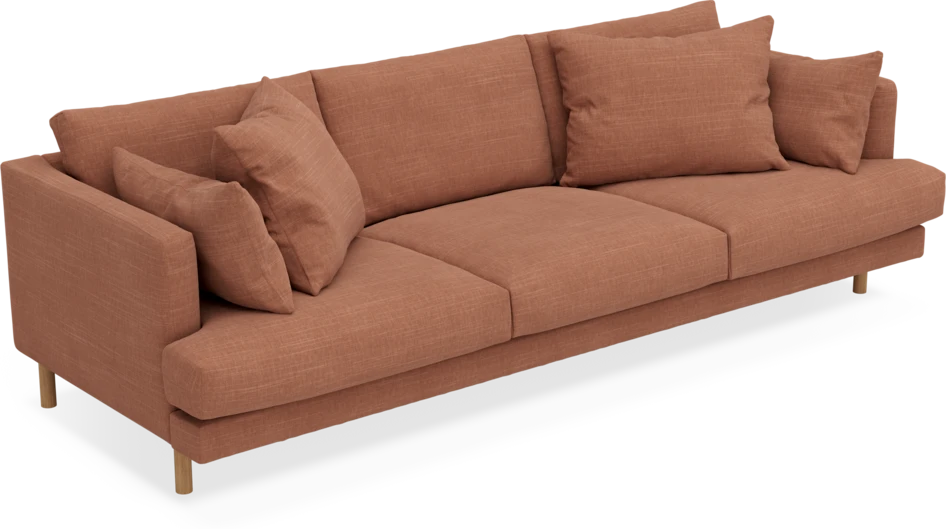 Harper - 4-sits soffa - Orange