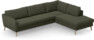 County - 2,5-sits soffa med divan höger - Grön