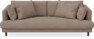 Harper - 3-sits soffa, hel dyna - Brun