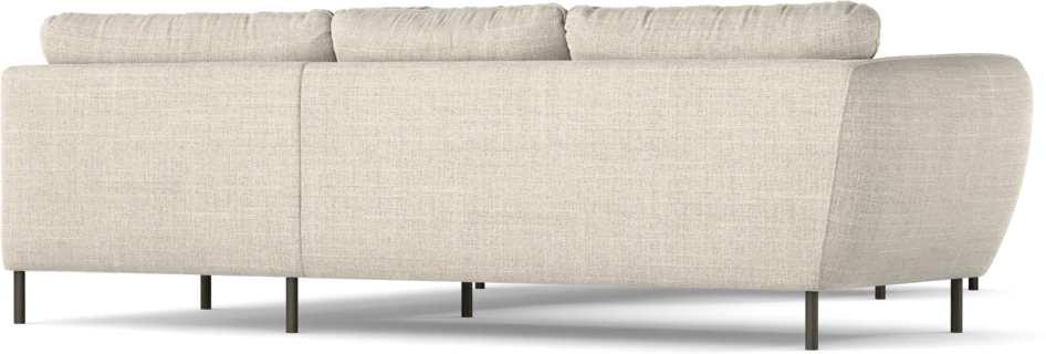 Madison Lux - Hörnsoffa med schäslong höger - Beige
