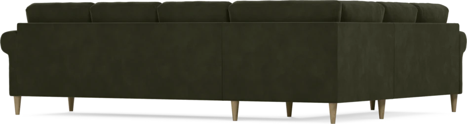 Eden - Hörnsoffa, 2+3-sits - Grön