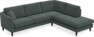 Eden - 2,5-sits soffa med divan - Grå