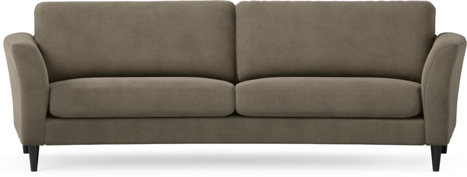 Bridge - 3-sits soffa svängd - Beige