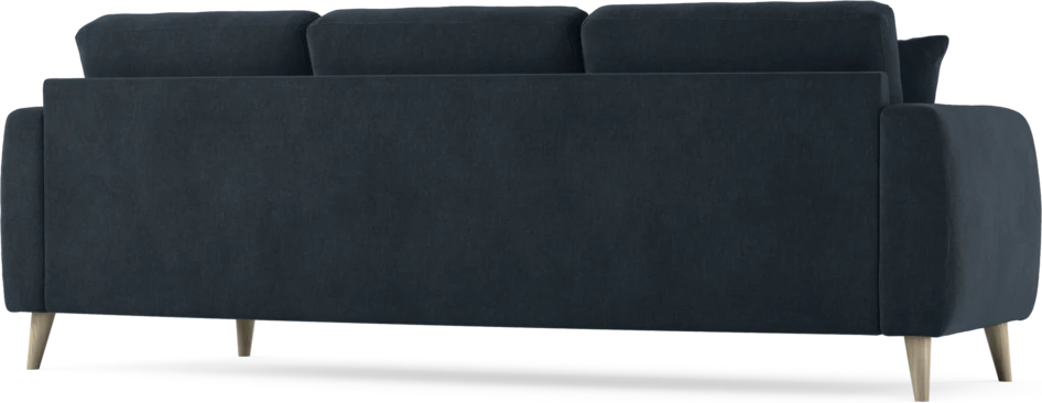 Eden - 3-sits soffa svängd - Blå