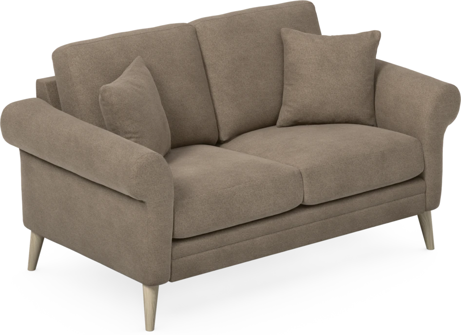 Eden - 2-sits soffa - Brun