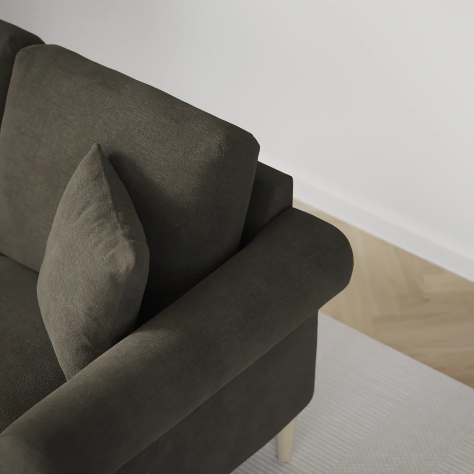 Eden - 3-sits soffa - Grå