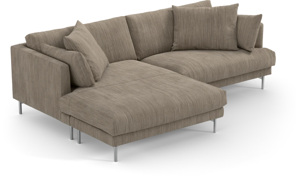 Harper - 4-sits med schäslong XL vänster - Beige