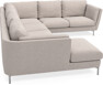 Madison - Hörnsoffa med schäslong vänster - Beige