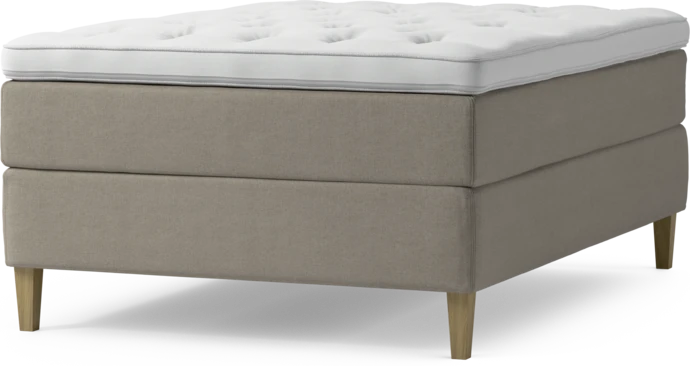 Delux Dream, Kontinentalsäng, enkelsäng 140 cm med bäddmadrass och sängben