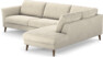 Bridge - 3-sits soffa med divan höger - Beige