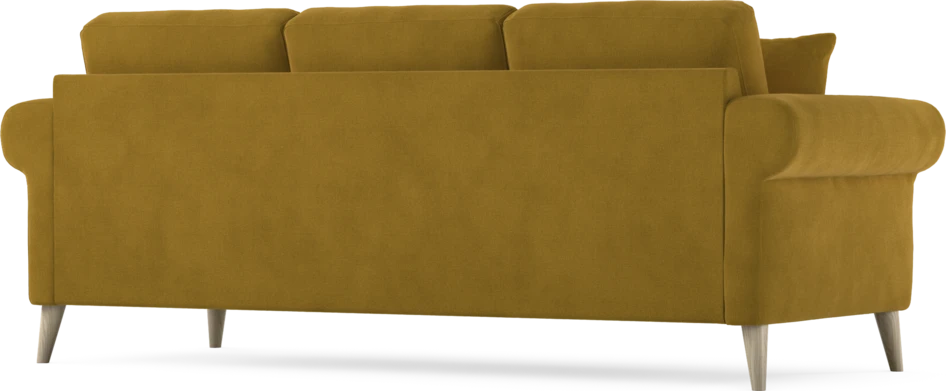 Eden - 3-sits soffa - Gul