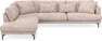 Harper - 3-sits soffa med divan vänster - Rosa