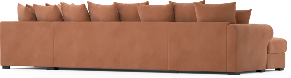 Town - 3-sits soffa med divan höger och schäslong vänster - Orange