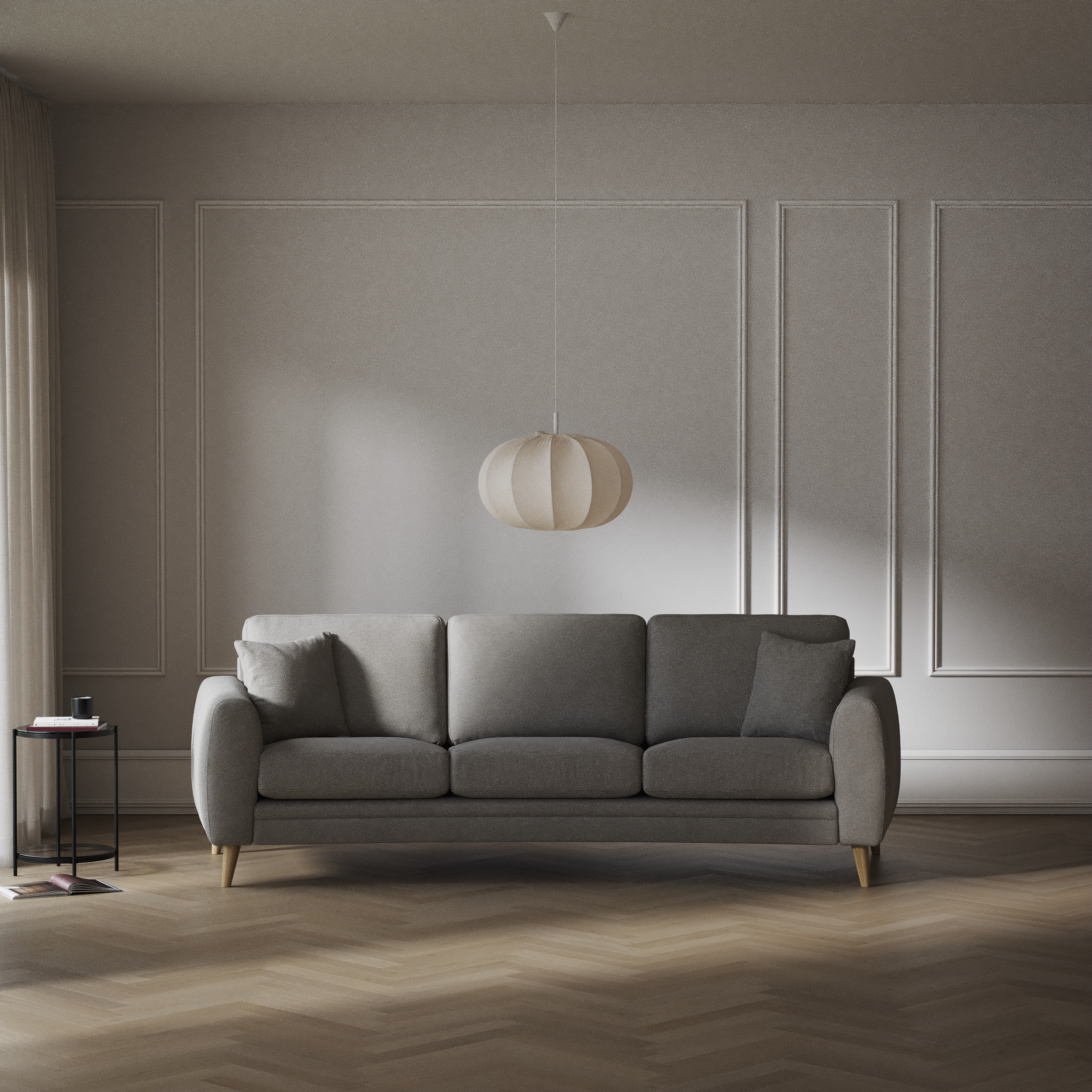 Eden - 3-sits soffa svängd - inspiration