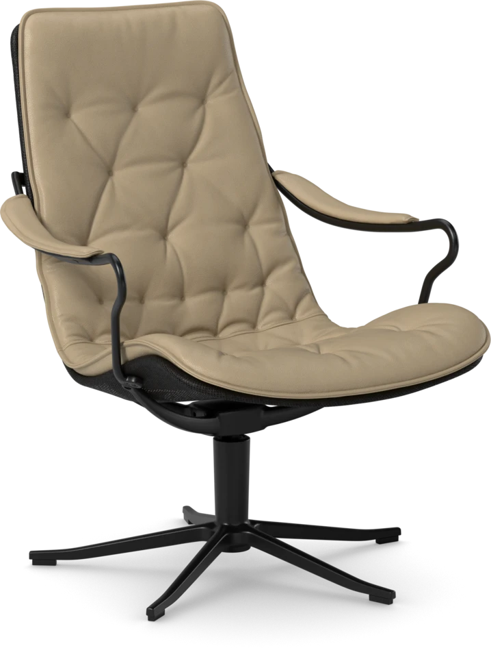 Moore - Fåtölj låg rygg - Beige